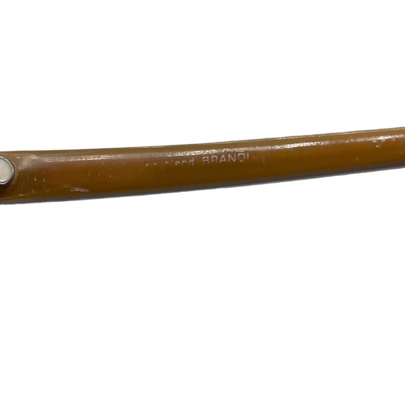 Kirkland Prescription-Ready Frames "Brandi" Style, Brown, Blue Accents on Edges - Picture 6 of 14